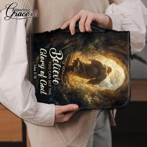 If You Believe You Can See The Glory Of The God - Bible Cover 2XL - Image 5