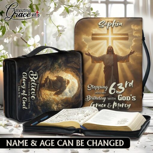 If You Believe You Can See The Glory Of The God - Bible Cover 2XL