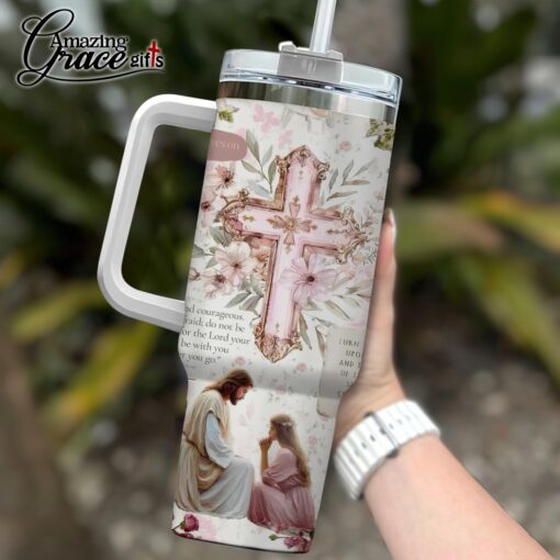 Trust God Even If The Answer Is Wait - Stainless Steel Tumbler 40oz - Image 4
