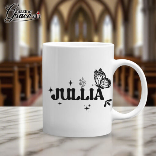 In The Waiting In The Searching There Was Jesus - White Mug 15oz - Image 2